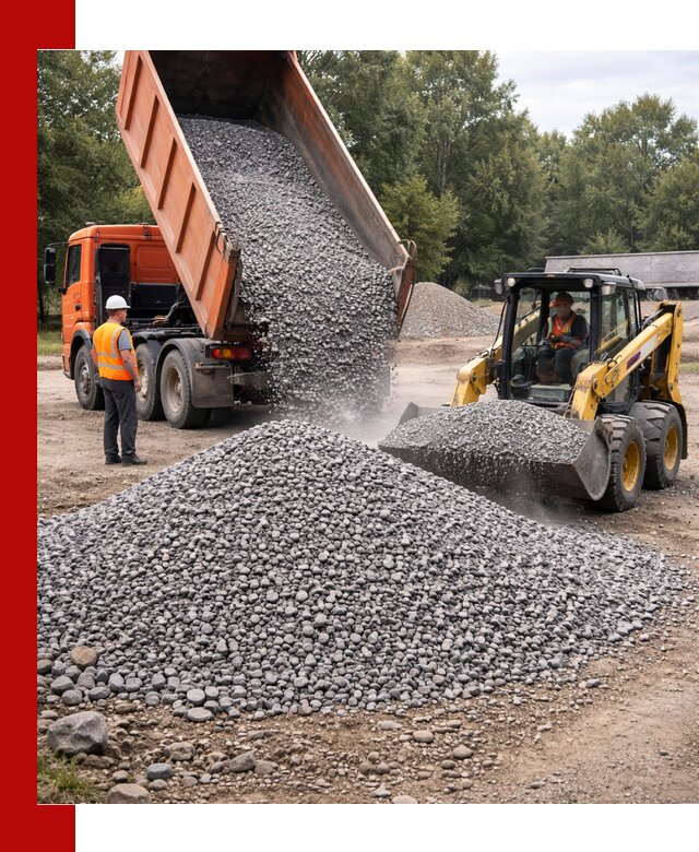 Купить гранитный щебень фракции 5–10 в Владикавказе с доставкой