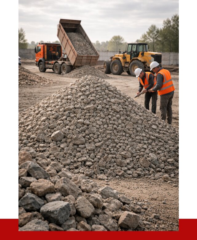 Гранитный щебень фракция 40-70 в Владикавказе от 2577 руб ПРОНЕРУДВкз