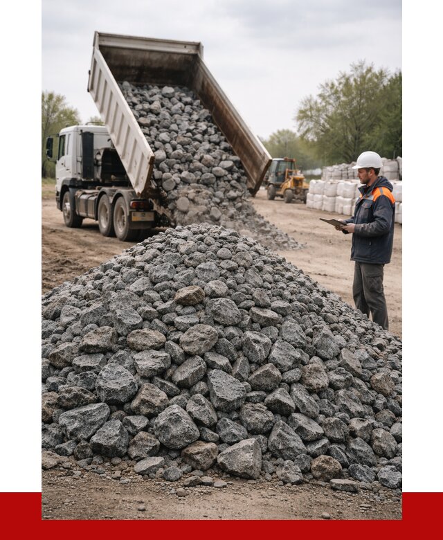 Гранитный щебень фракция 100-200 в Владикавказе от 4329 р. ПРОНЕРУДВкз