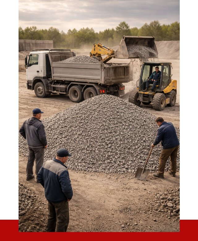 Гравийный щебень фракция 5-20 в Владикавказе от 2474 р. ПРОНЕРУДВкз