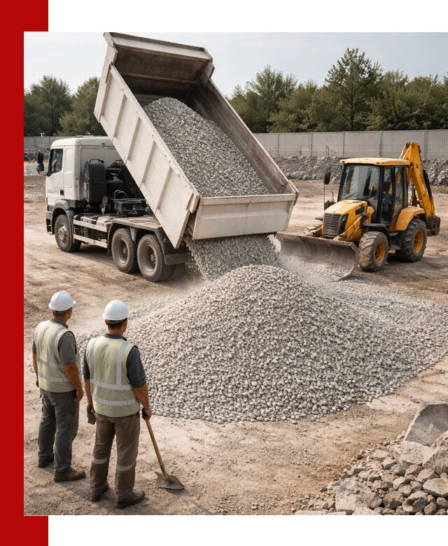 Купить известняковый щебень фракции 5–10 мм с доставкой в Владикавказе