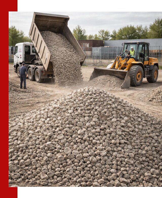 Доломитовый щебень фракции 20–41 с доставкой в Владикавказе