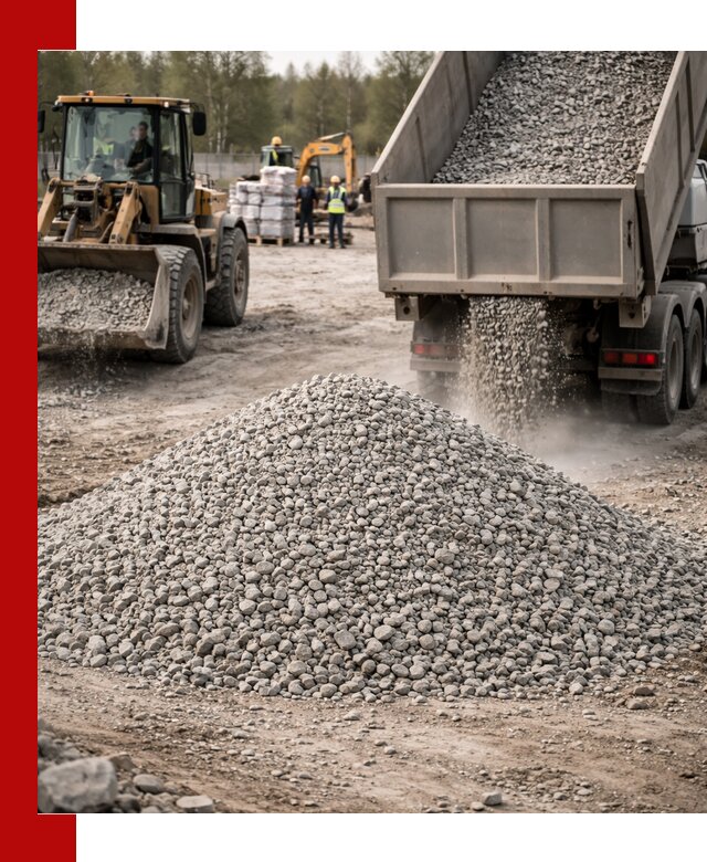 Вторичный щебень фракции 5-20 в Владикавказе — доставка и продажа крупнотоннажно