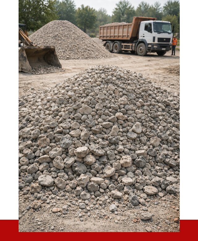 Вторичный щебень фракция 20-40 в Владикавказе от 2268 р ПРОНЕРУДВкз