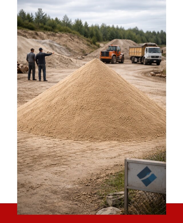 Карьерный песок навалом в Владикавказе от 1855 р. | ПРОНЕРУДВкз