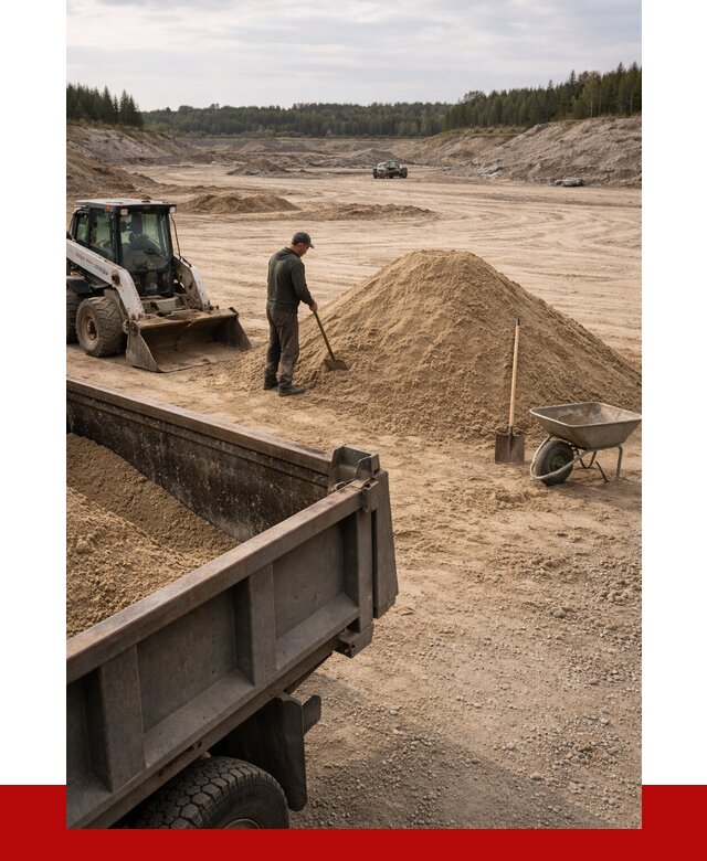 Карьерный песок среднезернистый в Владикавказе, от 2268 р. ПРОНЕРУДВкз