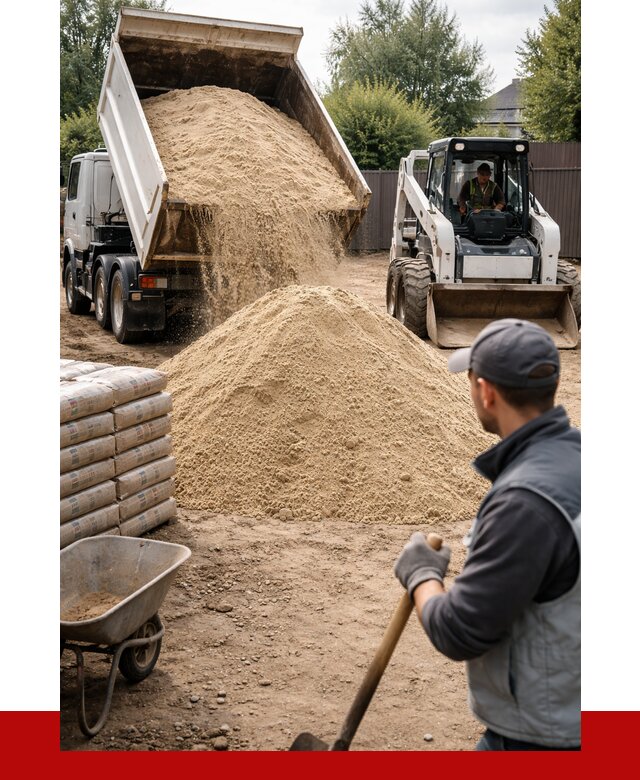 Мытый речной песок с доставкой в Владикавказе от 1495 р. | ПРОНЕРУДВкз