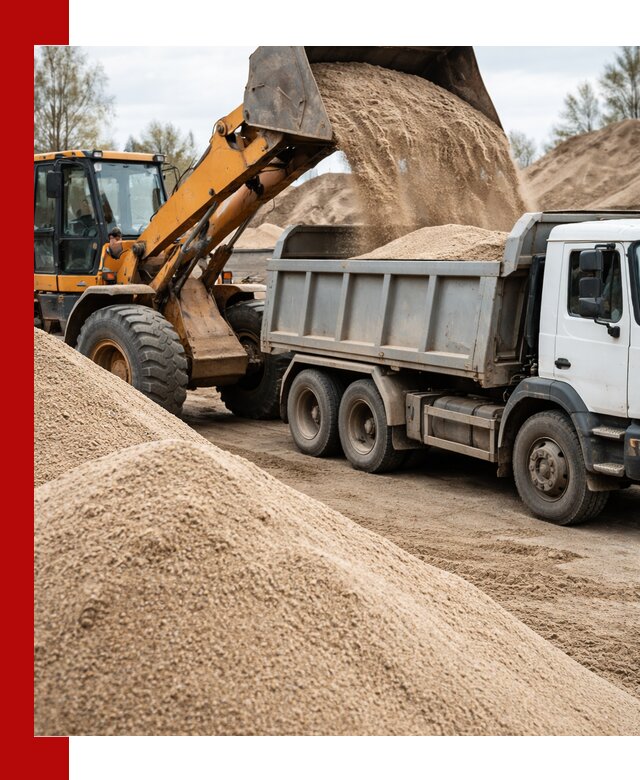 Доставка сеяного песка в Владикавказе оптом и в розницу