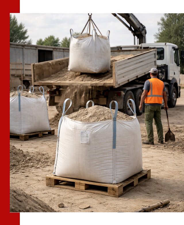 Доставка песка в биг бег в Владикавказе быстро и без лишних хлопот