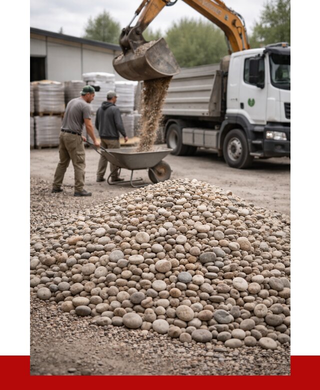 Галька декоративная в Владикавказе от 3299 р. за куб | ПРОНЕРУДВкз