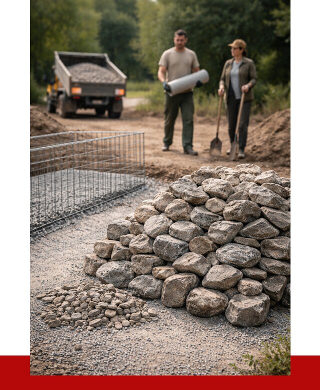 Камень для габионов фракция 100-200 в Владикавказе от 4948 р. | ПРОНЕРУДВкз