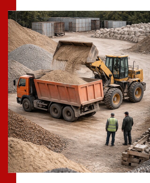 Доставка сыпучих смесей и смесей для стройки в Владикавказе