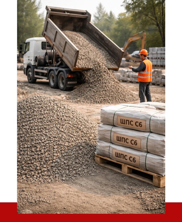 ЩПС С6 в Владикавказе с доставкой от 2268 р. за куб | ПРОНЕРУДВкз