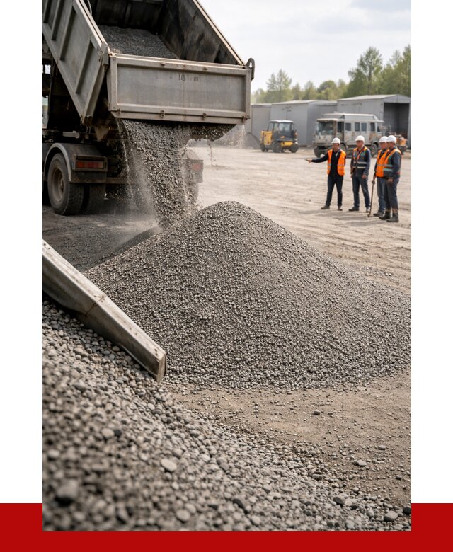 Гравийный отсев 0-5 в Владикавказе от 1237 р. с доставкой | ПРОНЕРУДВкз