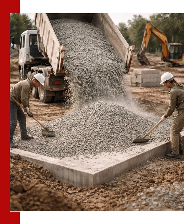 Доставка и продажа отсева для бетона в Владикавказе