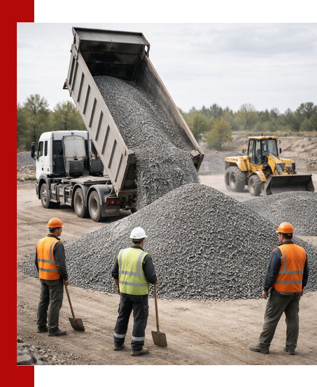Доставка и продажа гранитной крошки в Владикавказе