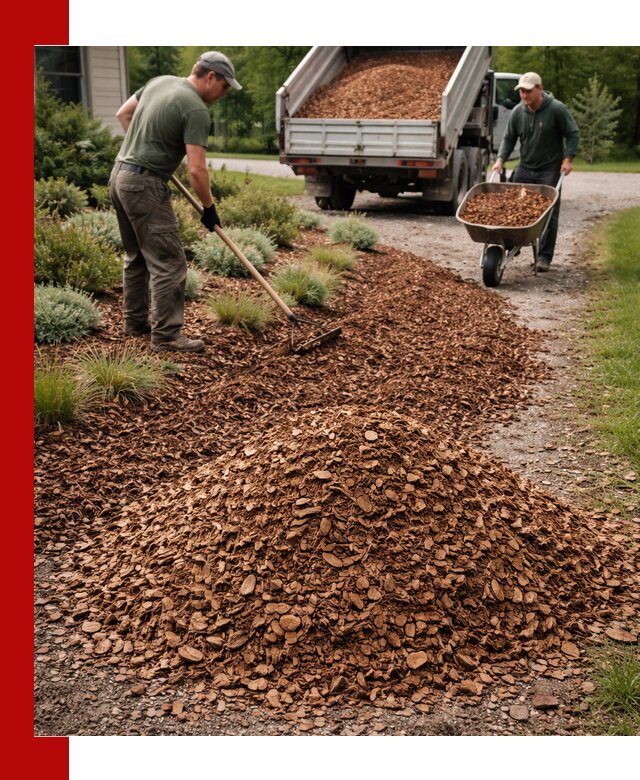 Крошка для мульчирования с доставкой в Владикавказе