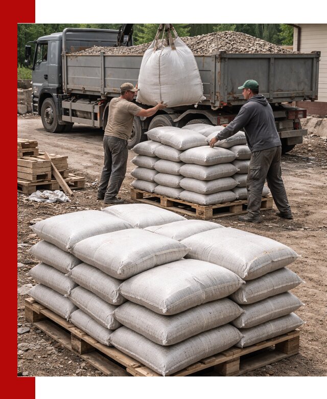Керамзит в мешках с доставкой в Владикавказе от компании-поставщика