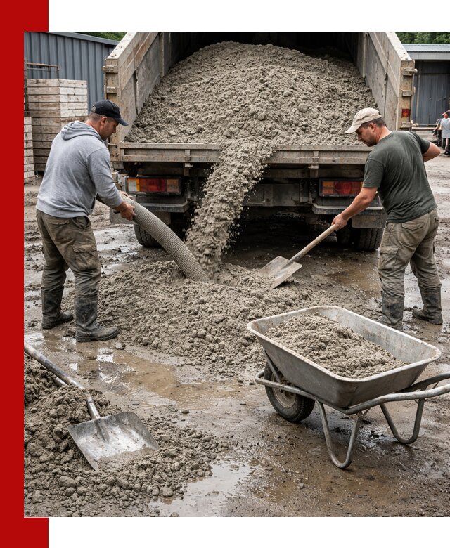 Цементно-песчаная смесь М150 доставка в Владикавказе