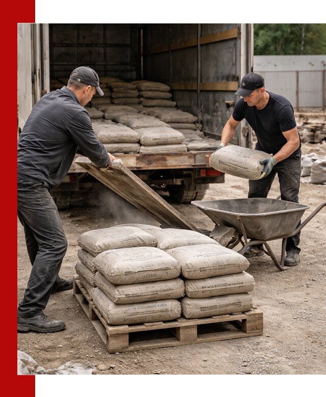 Пескобетон М300 с доставкой в Владикавказе по выгодной цене