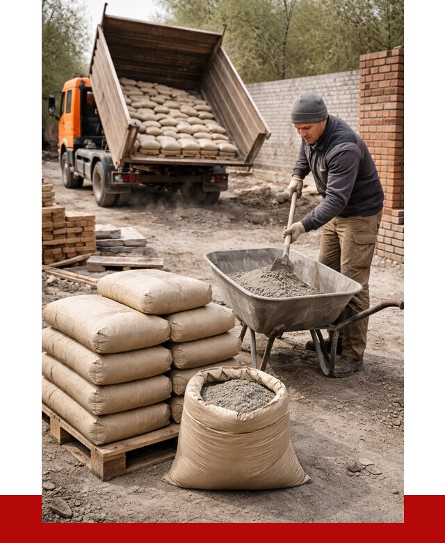 Купить сухую смесь для кладки в Владикавказе от 1237 р. | ПРОНЕРУДВкз