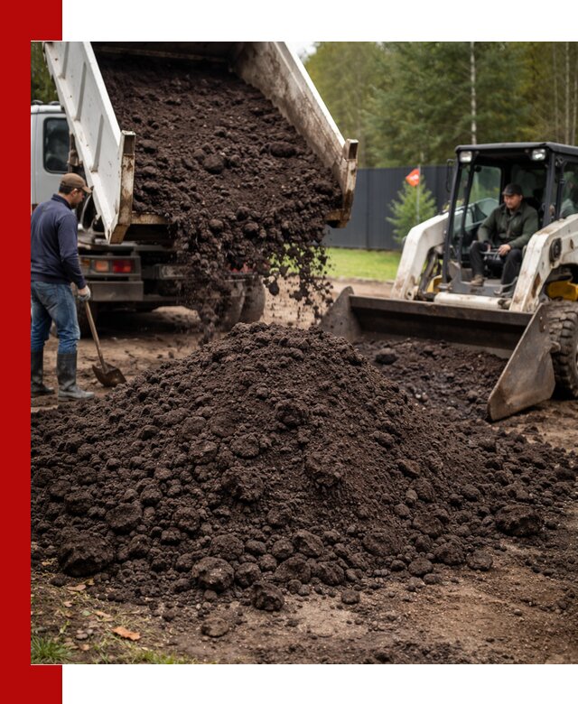 Плодородный грунт с доставкой в Владикавказе для садов и огородов