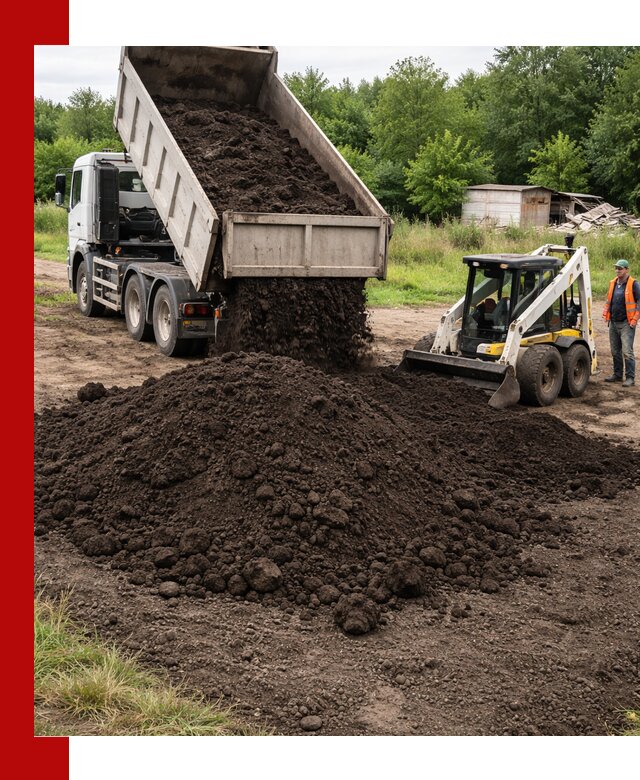 Поставка плодородной земли с доставкой самосвалом в Владикавказе