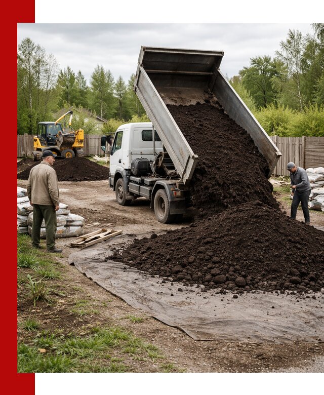 Доставка качественного почвогрунта в Владикавказе оптом и в розницу