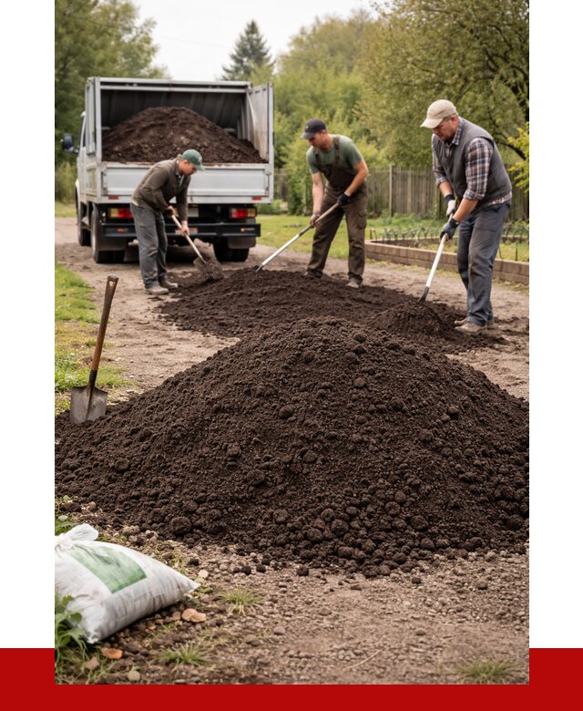 Купить землю для огорода в Владикавказе от 3299 р./куб | ПРОНЕРУДВкз