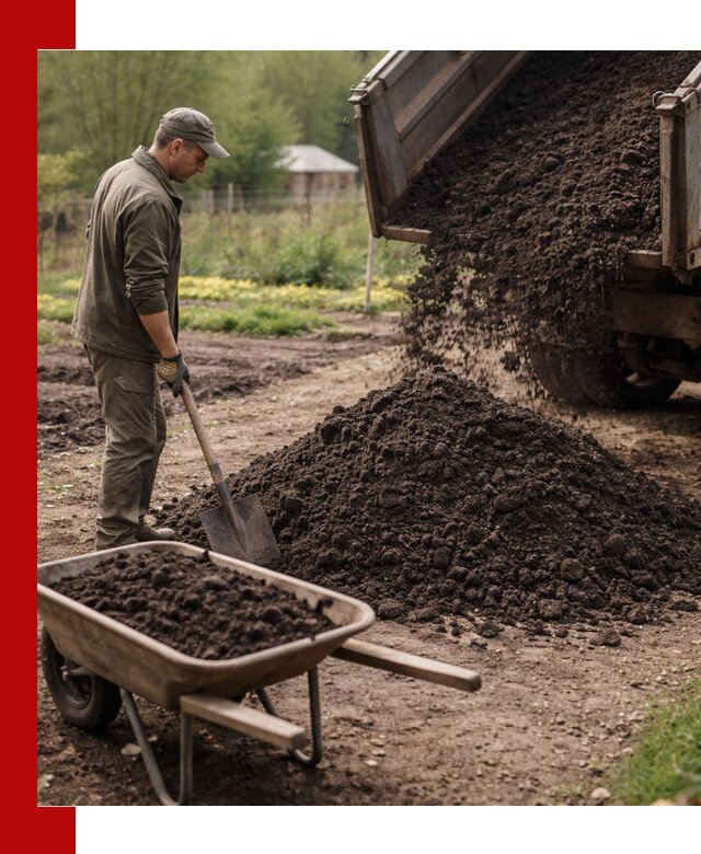 Доставка качественной земли для огорода в Владикавказе