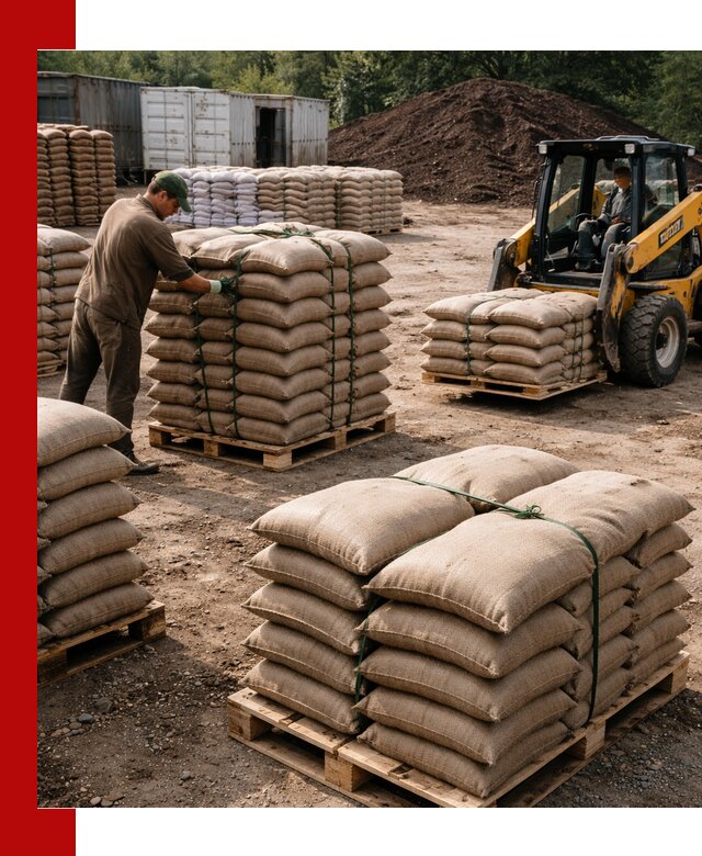 Доставка торфа в мешках по выгодным ценам в Владикавказе