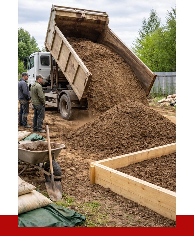 Торфо песчаная смесь в Владикавказе с доставкой от 1907 р. | ПРОНЕРУДВкз
