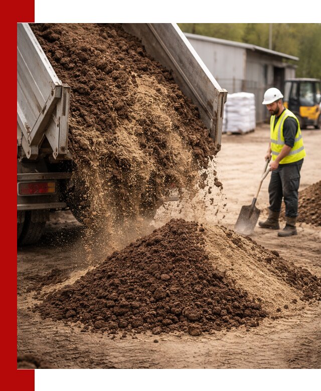 Доставка торфо-песчаной смеси в Владикавказе для строительства и озеленения