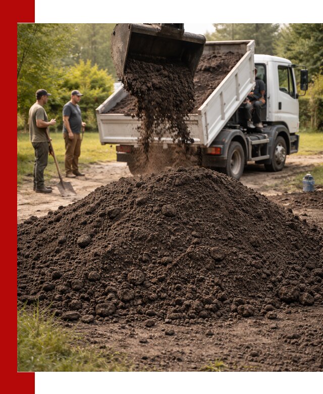 Доставка и продажа чернозема в Владикавказе оптом и в розницу