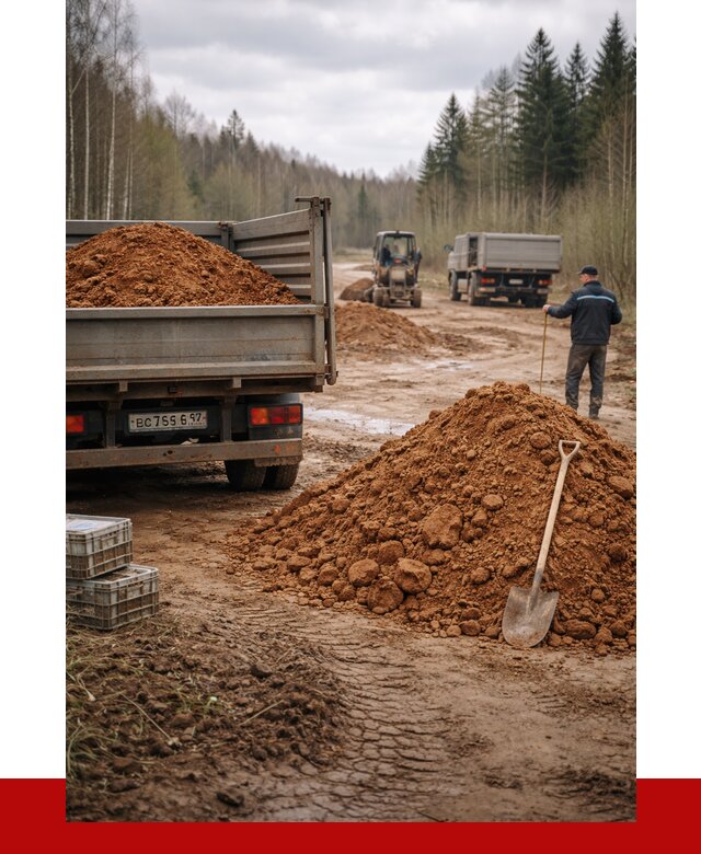 Глина и суглинки в Владикавказе от 4639 р. за куб | ПРОНЕРУДВкз