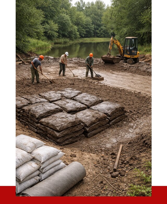Купить глину для пруда в Владикавказе от 4639 р. с доставкой | ПРОНЕРУДВкз