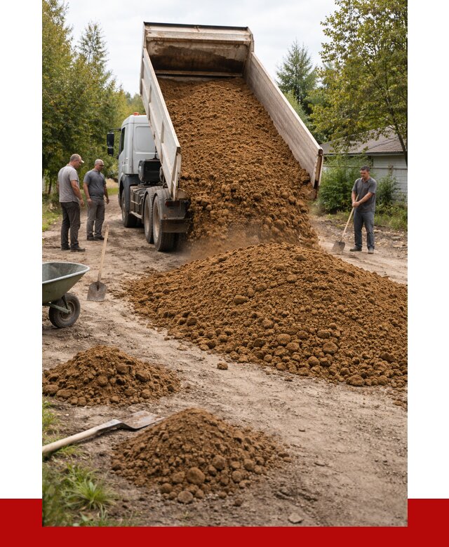 Купить суглинок с доставкой в Владикавказе от 2577 р. за куб | ПРОНЕРУДВкз