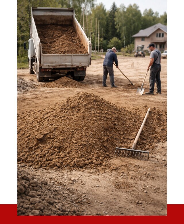 Суглинок для планировки в Владикавказе с доставкой от 4329 р. | ПРОНЕРУДВкз