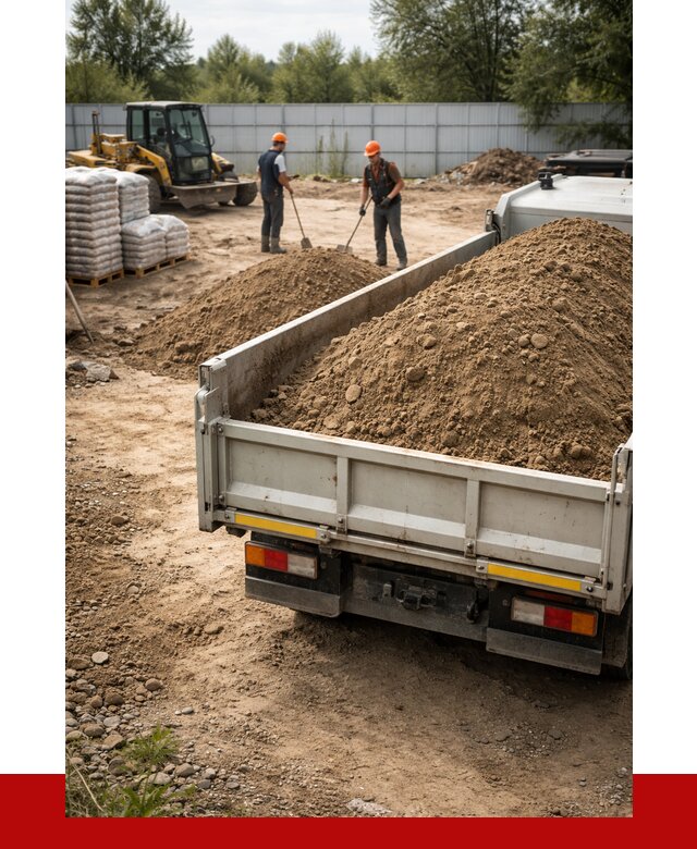Супесь с доставкой в Владикавказе от 2525 р. за куб | ПРОНЕРУДВкз