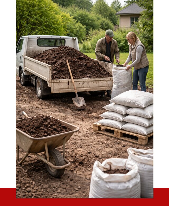 Перегной в мешках с доставкой в Владикавказе от 2268 р. | ПРОНЕРУДВкз