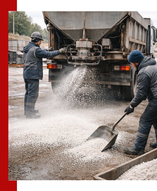 Доставка и продажа хлористого кальция в Владикавказе