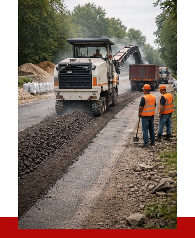 Фрезерованный асфальт в Владикавказе от 2268 р./куб. | ПРОНЕРУДВкз
