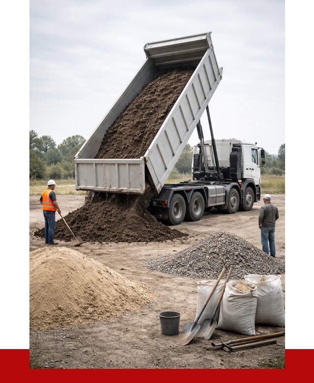 Доставка самосвалом 30 кубов в Владикавказе от 8762 р. | ПРОНЕРУДВкз