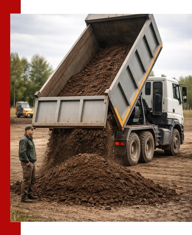 Аренда самосвала с водителем в Владикавказе для сыпучих грузов и навоза