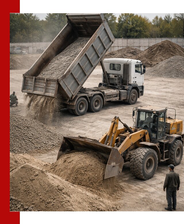 Перевозка сыпучих грузов самосвалами и бортовыми в Владикавказе