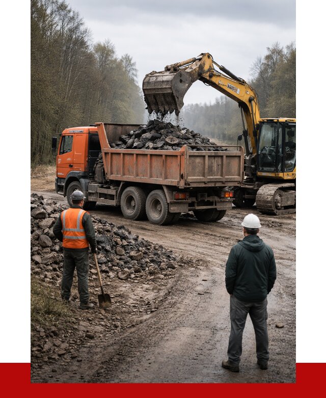 Вывоз асфальта в Владикавказе от 4639 р. самосвалом ПРОНЕРУДВкз