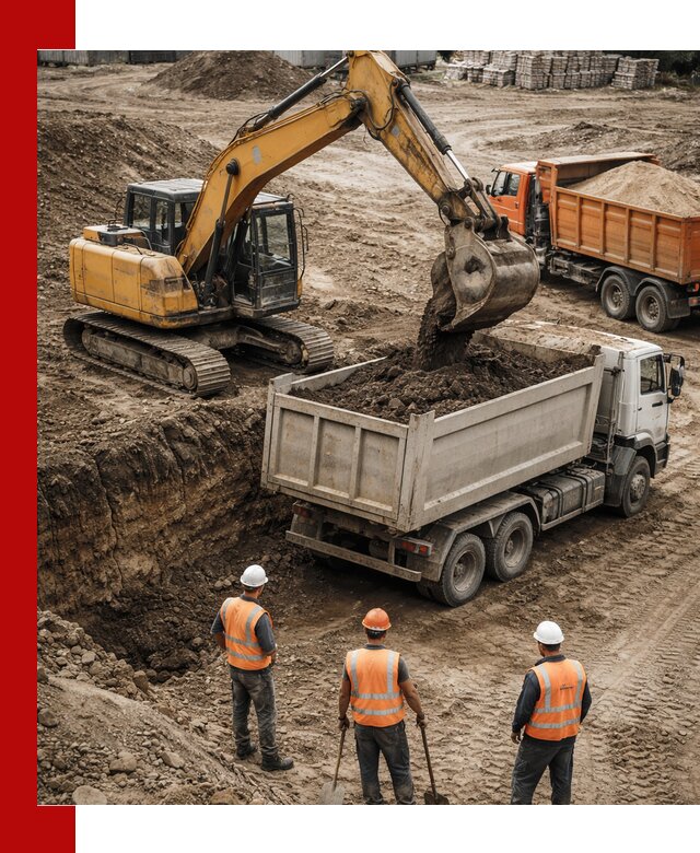 Разработка грунта для строительства и благоустройства в Владикавказе