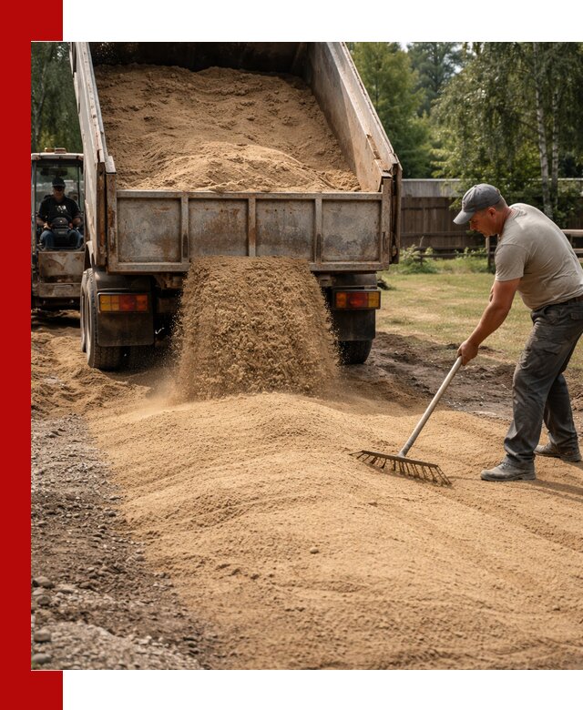 Отсыпка участка песком в Владикавказе быстро и качественно
