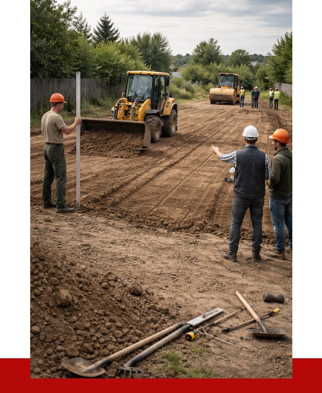 Планировка участка грунтом в Владикавказе от 4639 р ПРОНЕРУДВкз